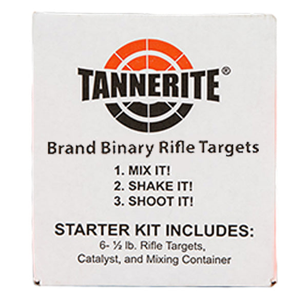 Tannerite® Starter Kit. Packed 6 1/2 pound targets to a case.
